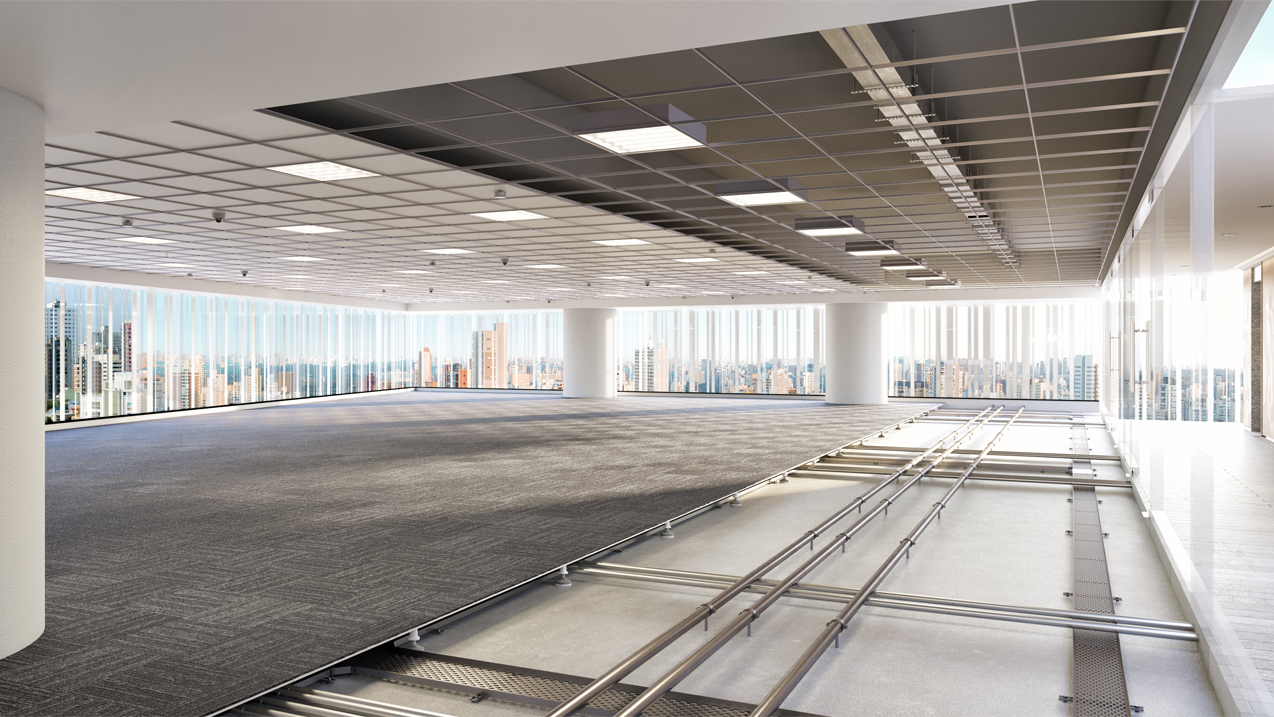 Corte Técnico do Pavimento Tipo